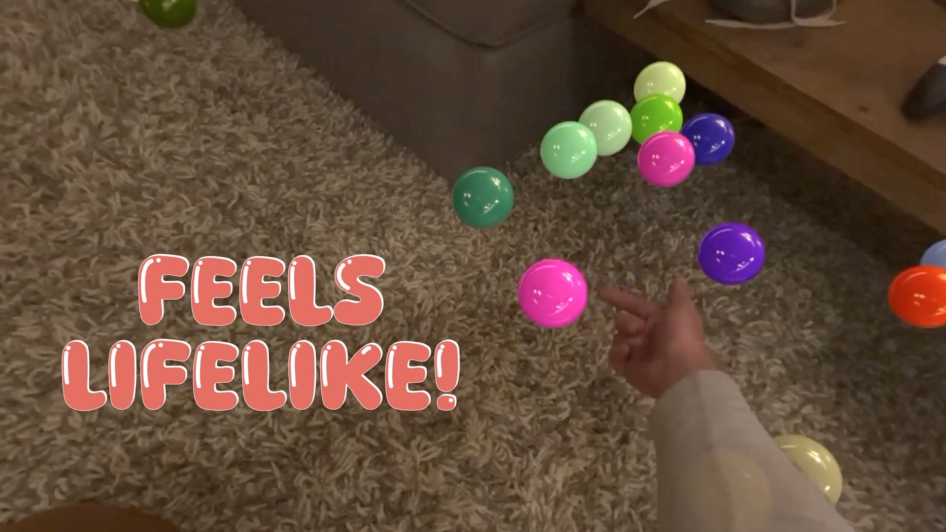 Ball Pit on Apple Vision Pro